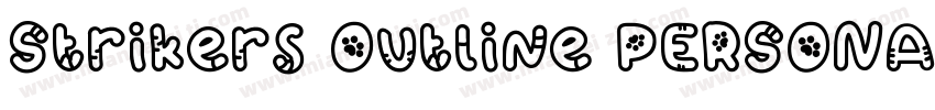 Strikers Outline PERSONAL字体转换